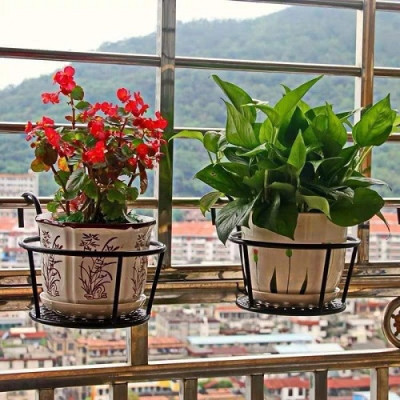 BỘ 5 KỆ ĐỂ HOA BAN CÔNG BẰNG SÁT -ĐEN 