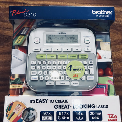 Máy In Tem Nhãn Brother PT-D210 - Hàng Chính Hãng