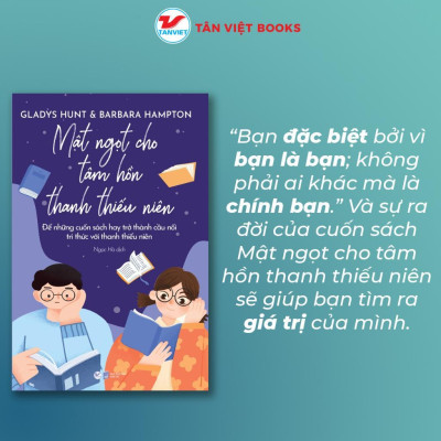 Sách - Mật Ngọt Cho Tâm Hồn Thanh Thiếu Niên - Tân Việt Books