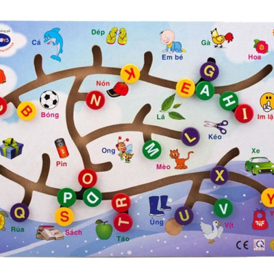 Đường Luồn Chữ Cái Tiếng Việt Winwintoys 65232