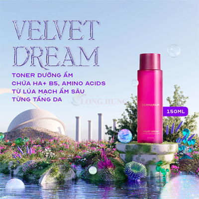 Toner dưỡng ẩm Dermarium Velvet Dream (55ml/150ml) - Hàng chính hãng
