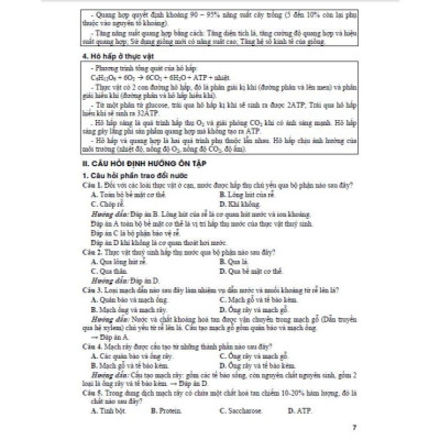 Sách - Cẩm nang ôn tập trọng tâm môn sinh học luyện thi tốt nghiệp THPT (dùng chung các bộ sgk hiện hành) - HA