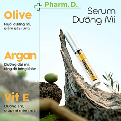 [CHÍNH HÃNG] Serum dưỡng dài mi MILAGANICS 5ml Serum Tinh Dầu Dừa Và Vitamin E Hỗ Trợ Dưỡng Mi Dài Nhanh