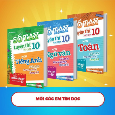 Sách - Sổ Tay Luyện Thi Vào Lớp 10 Môn Toán - Megabook