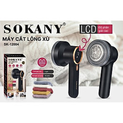 Máy cắt lông xù đa năng mini SOKANY SK-12004 cắt lông xù, vải xù quần áo cắt siêu bén siêu bền tiện lợi - HÀNG CHÍNH HÃNG