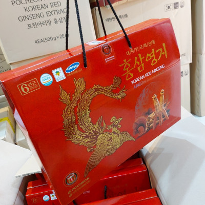 NƯỚC HỒNG SÂM LINH CHI HÀN QUỐC