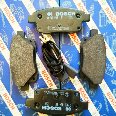 Bố Thắng Sau Ford Transit Kèm Cảm Biến Báo Mòn (2007-2019) - Bosch BP 4171