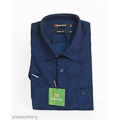 Áo sơ mi tay ngắn Khatoco