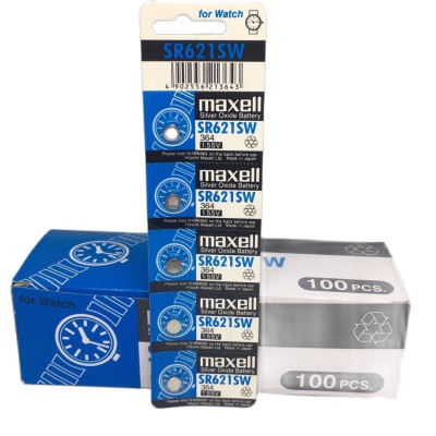 Pin Đồng hồ đeo tay Maxell SR621 1.55V 364