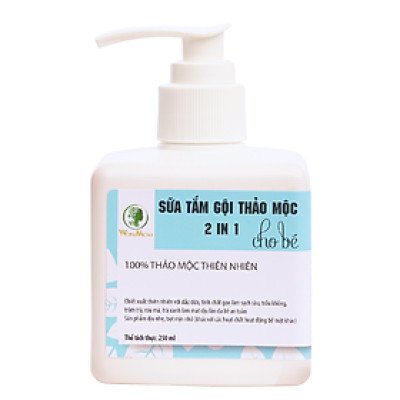 Sữa tắm thảo mộc cho bé Wonmom 250ml