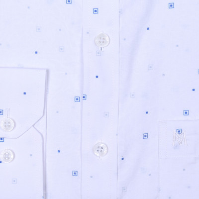 Áo sơ mi nam tay dài form suông Khatoco A1MD538T1-CNIN480-2603-D 