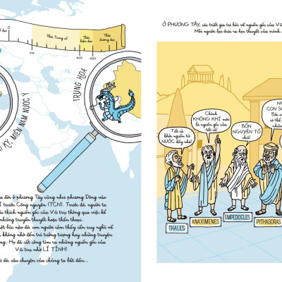 Truyện Tranh Triết Học Cho Trẻ Em, Và Cả… Cho Người Lớn - Các Nhà Hiền Triết Bất Kham