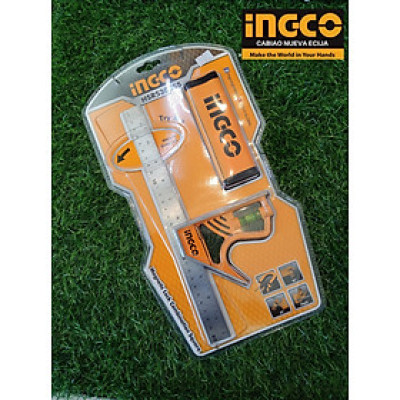 THƯỚC VUÔNG KẾT HỢP CÁN NHỰA 300MM INGCO HSR530255 - HÀNG CHÍNH HÃNG