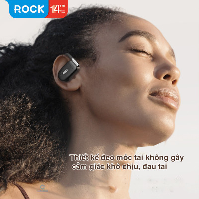 Tai nghe bluetooth không dây kẹp vành tai Rockspace X900 OWS Bluetooth Earphones Hàng chính hãng bảo hành 12 tháng