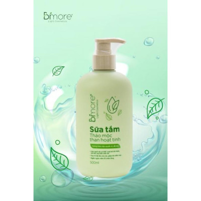 Sữa tắm thảo mộc than hoạt tính sạch sâu mà vẫn dịu nhẹ_500ml