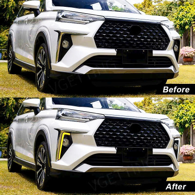 Bộ Đèn Led Ban Ngày DRL Đổi Màu Báo Rẽ Cho Toyota Veloz (2018-2024)
