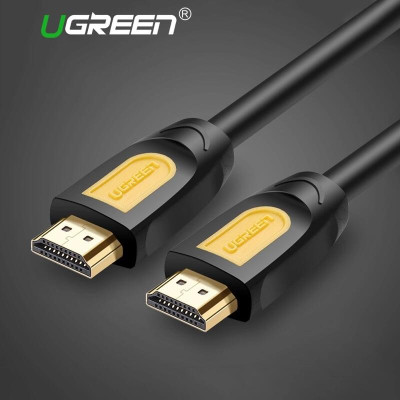 Ugreen UG10128HD101TK 1.5M màu Vàng Cáp tín hiệu HDMI chuẩn 2.0 hỗ trợ phân giải 4K * 2K 60hz - HÀNG CHÍNH HÃNG