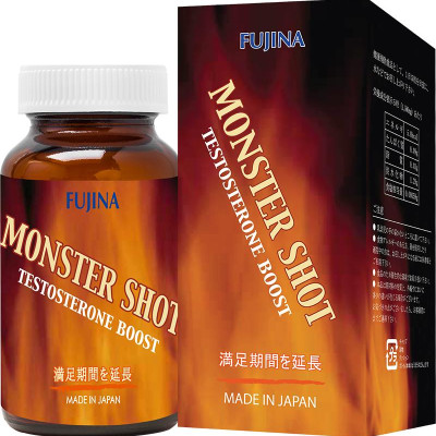 Combo 3 hộp sinh lý nam Monster Shot chính hãng Nhật Bản - Giúp tăng cường Testosteron tự nhiên.