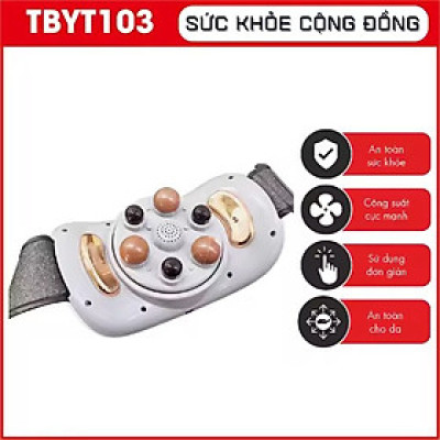 ￼Máy Massage Bụng Lưng Đùi Pin Sạc Tích Hợp Đá Nóng Himalaya Hỗ Trợ Giảm Mỡ Bụng Đai Mát Xa Bụng Eo Lưng