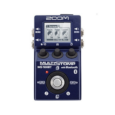 Bàn đạp ghita có Bluetooth ZOOM MS-100BT - Hàng chính hãng