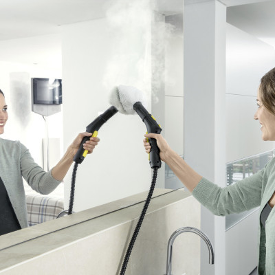 Combo máy làm sạch bằng hơi nước Karcher SC 2 EasyFix và thanh giặt hơi nước
