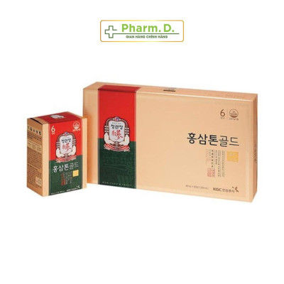 Nước Hồng Sâm Pha Sẵn Tonic Gold KGC Cheong Kwan Jang (40ml x 30 gói, 10 gói)
