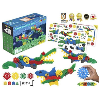 Đồ chơi lắp ráp cá mập và cá sấu 200 pcs MORPHUN MP40810