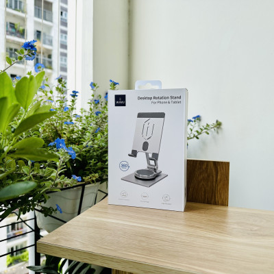 Kệ đỡ điện thoại và máy tính bảng WIWU ZM107 kim loại cao cấp- Hàng chính hãng