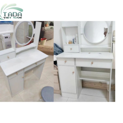 Bàn trang điểm gương tròn hiện đại TD3026