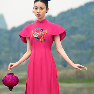 OLV - Áo dài AD Yên Giao (Không kèm quần)