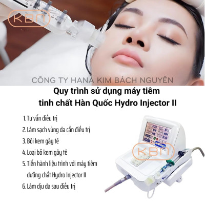 Máy Đưa Cấy Dưỡng Chất Vào Da Hydro Injector II Hàn Quốc