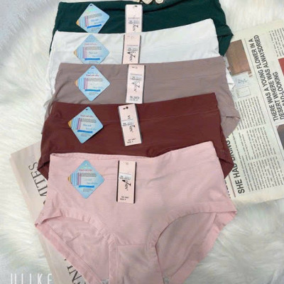Combo 5 quần lót nữ thun lạnh thông hơi Voronin 2067 – Mát mịn, co giãn 4 chiều, không hằn viền