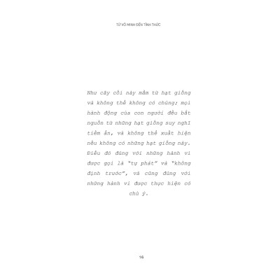 Từ Vô Minh Đến Tỉnh Thức