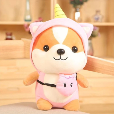 Đồ chơi thú bông sóc hồng đội nón 25cm Value toys