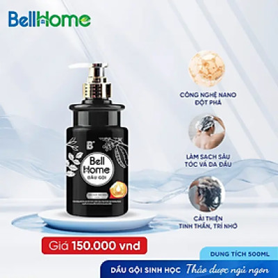 Dầu Gội Công Nghệ Sinh Học Bell Home Thảo Dược Ngủ Ngon 500ML