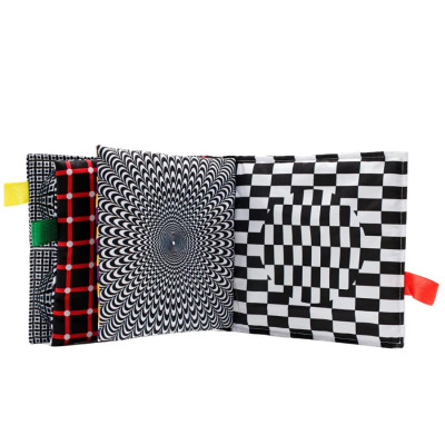 Sách Vải Magic Book Kích Thích Chuyển Động Mắt Phát Triển Đa Giác Quan – Lalala Baby