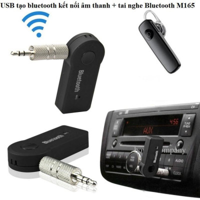 Car Bluetooth Music thiết bị nhận Audio trên xe hơi kết nối điện thoại