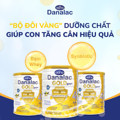 Sữa Danalac Gold Pro+ Số 1 Cho Bé 0- 6 Tháng Hỗ Trợ Bé Ăn Ngon Tiêu Hóa Tốt