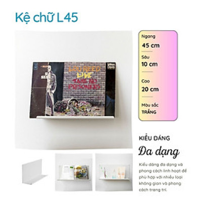 Kệ Thép Decor Trang Trí Phong Cách Tối Giản Thương Hiệu SMLIFE (Nhiều mẫu)