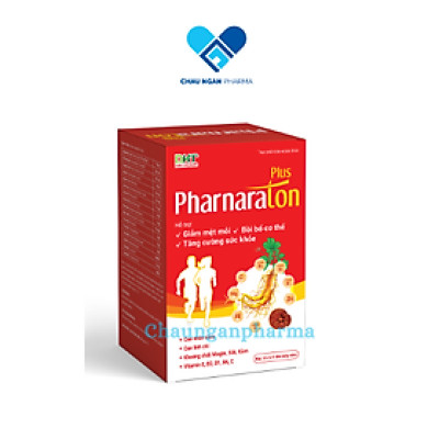 Viên uống bồi bổ sức khóe Pharnaraton Plus DHT - Hỗ Trợ Giảm Căng Thẳng & Mệt Mỏi - Châu Ngân Pharma