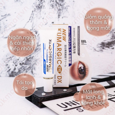 Kem Mắt Kumargic Eye Hỗ Trợ Giảm Quầng Thâm & Bọng Mắt 20g