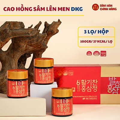 Cao hồng sâm lên men 100gram * 3 lọ Daedong Korea Ginseng 