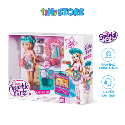 Bộ Đồ Chơi Búp Bê Làm Bánh Sparkle Girlz 100183