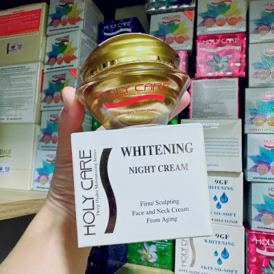 Kem HOLY CARE Ban Đêm 30g - Dưỡng Trắng Da - Cấp Ẩm - Làm Mềm Mịn Da
