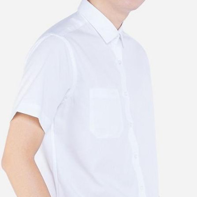Áo sơ mi nam cộc tay nam công sở Aligro màu trắng  ALG-C0101