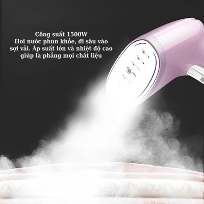 Bàn là hơi nước cầm tay Mitomo MW - 801 tích hợp 3 chế độ là hàng cao cấp công suất 1500W - bảo hành 2 năm hàng chính hãng