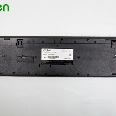 Bàn phím Gaming không dây Fuhlen L411w, Tuổi thọ 20 triệu lần nhấn, BH 2 năm, Tặng kèm pin- Hàng chính hãng