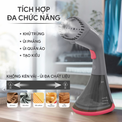 Bàn Ủi Hơi Nước Cầm Tay BlueStone GSB-4033 1500W - Hàng Chính Hãng