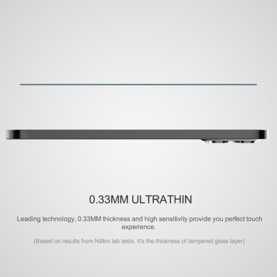 Miếng dán cường lực iPhone 12 Pro Max (6.7 inch) hiệu Nillkin Amazing CP+ Pro  full màn hình 3D mỏng 0.23mm, Kính ACC Japan, Chống Lóa, Hạn Chế Vân Tay - Hàng chính hãng