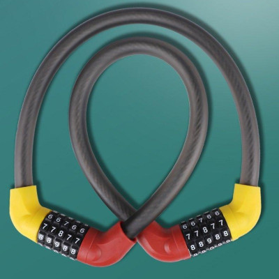 Dây khóa xe đạp, xe máy 5 số đổi được mật mã